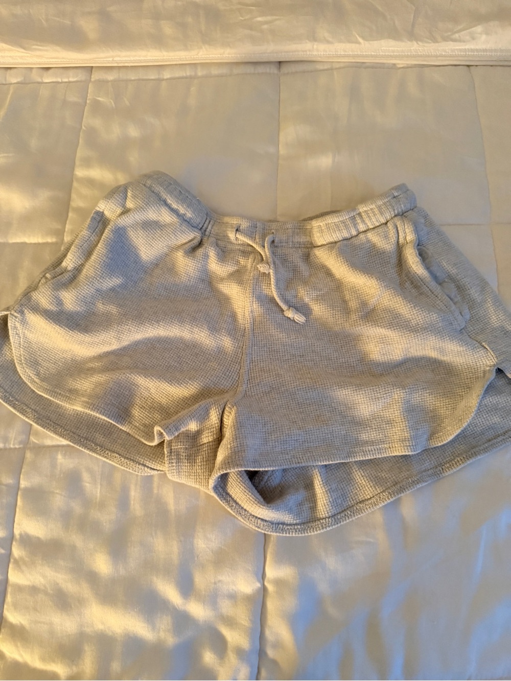 Brandy Melville waffle grey Shorts